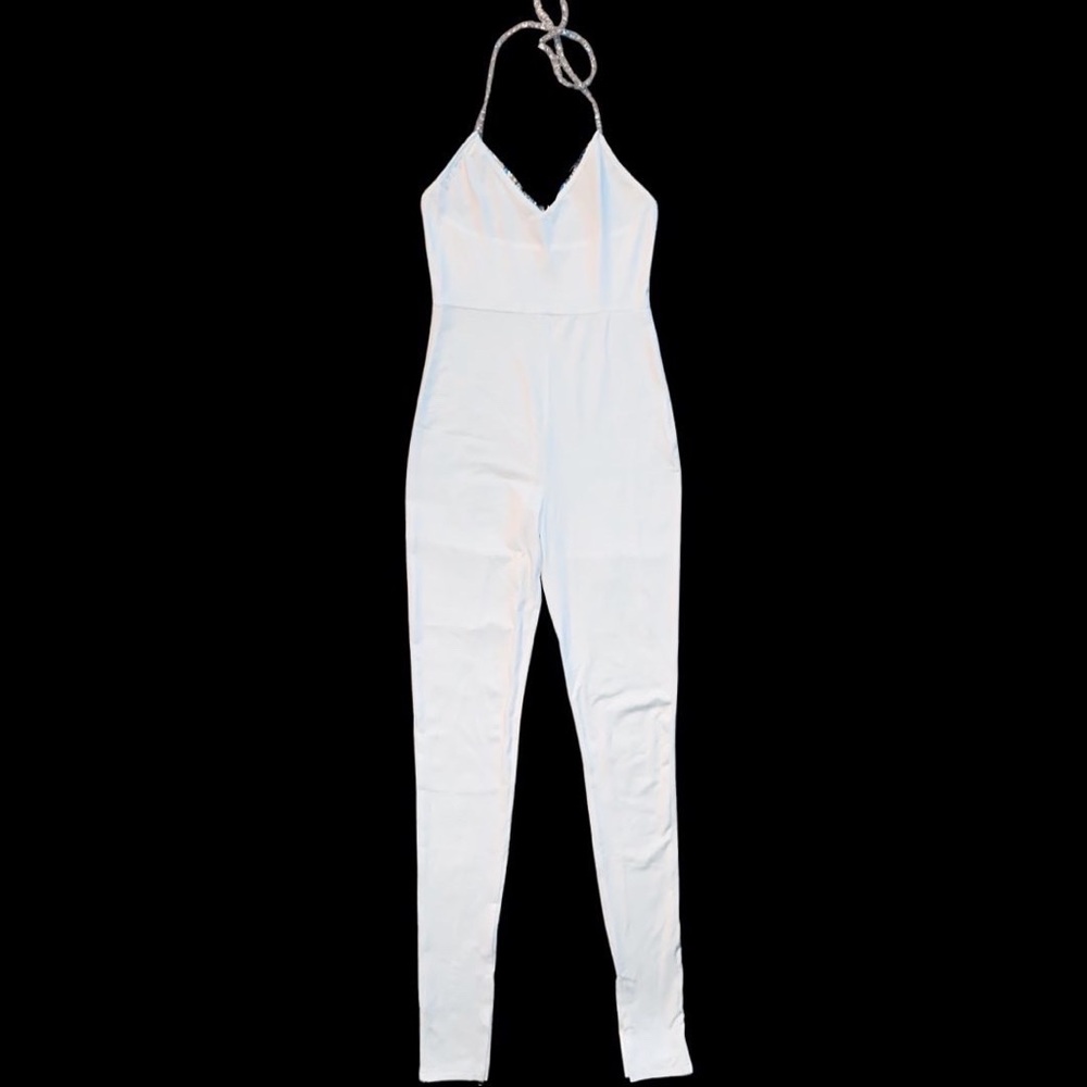 Sparkle Halter Jumpsuit